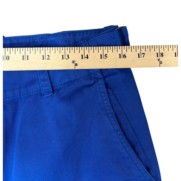 Madewell Womens Coloriche Blue High-Waisted Wide-Leg Linen Blend Pants Size 8 - Picture 8 of 15